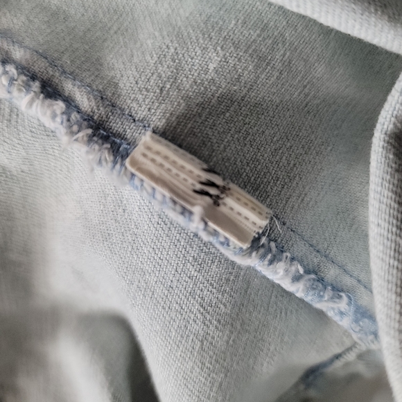 FOREVER 21 Denim Crop Top, Size S - Picture 6 of 8